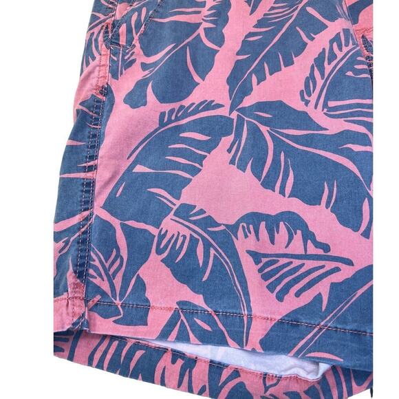 NWT Aero Stretch Jogger 9" Short, Hawaiian, Boardshorts, Berry/Navy, size Large - Picture 4 of 9